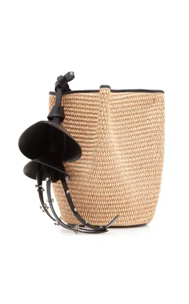 Givenchy Snap Nano Raffia Bucket Bag | Thumbnail 1 Givenchy Snap Nano Raffia Bucket Bag | Thumbnail 1