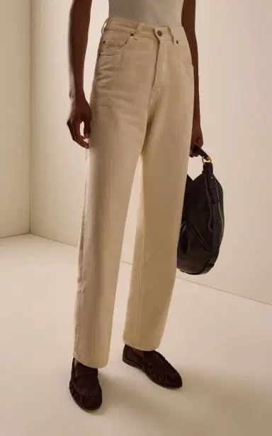 Saint Laurent V-Waist Long Baggy Jeans | Thumbnail 3