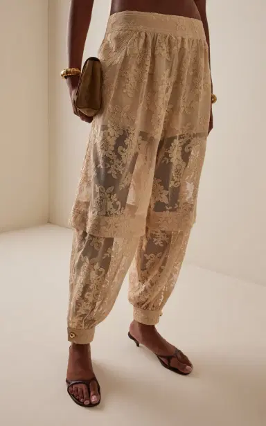 Zimmermann Luna Lace Harem Pants | Thumbnail 3 Zimmermann Luna Lace Harem Pants | Thumbnail 3