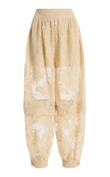 Zimmermann Luna Lace Harem Pants | Thumbnail 1 Zimmermann Luna Lace Harem Pants | Thumbnail 1