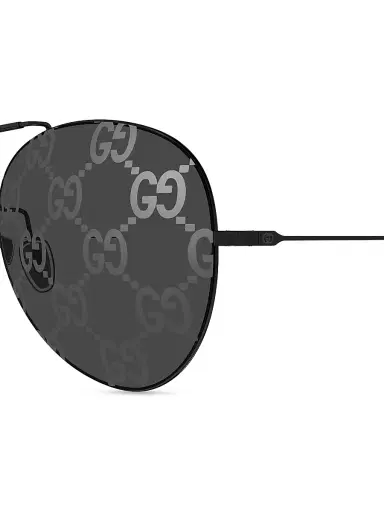 Gucci Men's GG Pilot Sunglasses - Black | Thumbnail 3