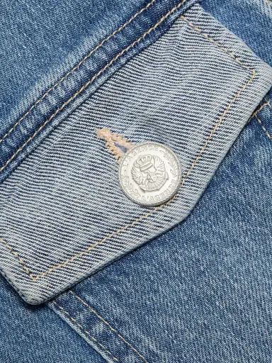 L'Agence Women's Maven Slim Denim Jacket | Thumbnail 7