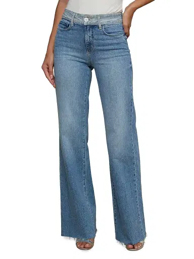 L'Agence Women's Louane Ultra High-Rise Wide-Leg Flare Jeans - Bexley - Size 32 | Thumbnail 2 L'Agence Women's Louane Ultra High-Rise Wide-Leg Flare Jeans - Bexley - Size 32 | Thumbnail 2