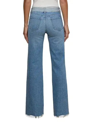 L'Agence Women's Louane Ultra High-Rise Wide-Leg Flare Jeans - Bexley - Size 32 | Thumbnail 4 L'Agence Women's Louane Ultra High-Rise Wide-Leg Flare Jeans - Bexley - Size 32 | Thumbnail 4