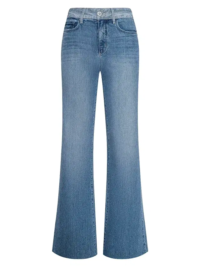 L'AGENCE Women's Louane Ultra High-Rise Wide-Leg Flare Jeans - Bexley