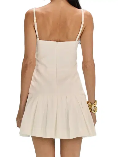 PatBo Women's Aquamist Floral Appliqué Minidress | Thumbnail 3