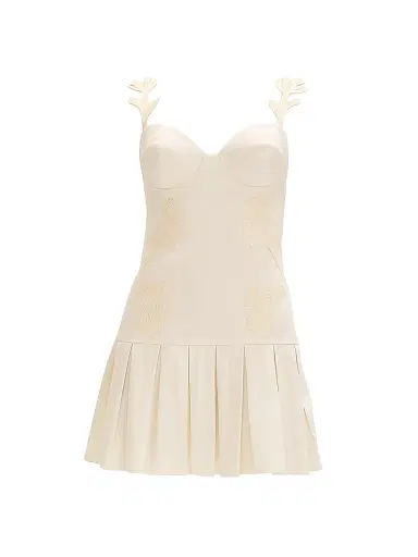 PatBo Women's Aquamist Floral Appliqué Minidress | Thumbnail 1