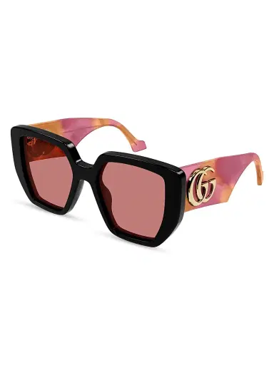 Gucci Women's Generation 54MM Butterfly Sunglasses - Pink | Thumbnail 1 Gucci Women's Generation 54MM Butterfly Sunglasses - Pink | Thumbnail 1
