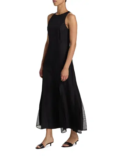 Loulou de Saison Women's Iraka Detailed Maxi Dress - Black - Size XS | Thumbnail 2 Loulou de Saison Women's Iraka Detailed Maxi Dress - Black - Size XS | Thumbnail 2