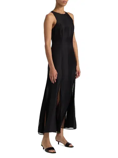 Loulou de Saison Women's Iraka Detailed Maxi Dress - Black - Size XS | Thumbnail 4 Loulou de Saison Women's Iraka Detailed Maxi Dress - Black - Size XS | Thumbnail 4