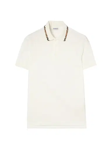 Burberry Men's Eddie Logo Cotton Polo Shirt | Thumbnail 1 Burberry Men's Eddie Logo Cotton Polo Shirt | Thumbnail 1