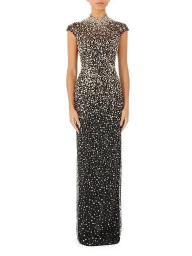 Jenny Packham Women's Treasure Embellished Column Gown | Thumbnail 2 Jenny Packham Women's Treasure Embellished Column Gown | Thumbnail 2