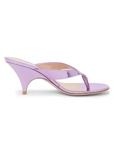 Gianvito Rossi Women's 70MM Patent Leather Sandals | Thumbnail 1 Gianvito Rossi Women's 70MM Patent Leather Sandals | Thumbnail 1