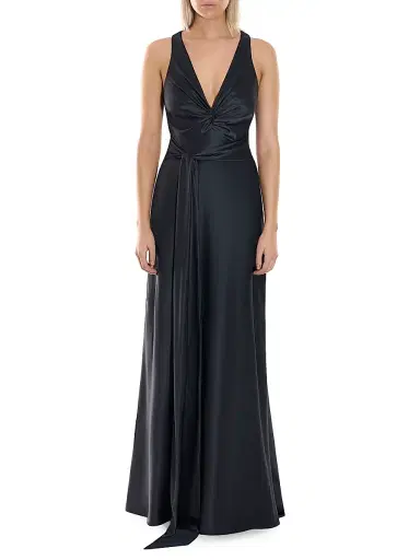 Zhivago Women's Halterneck A-Line Gown - Black - Size 14 | Thumbnail 2 Zhivago Women's Halterneck A-Line Gown - Black - Size 14 | Thumbnail 2