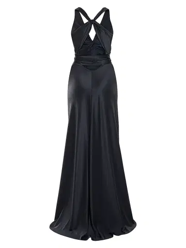 Zhivago Women's Halterneck A-Line Gown - Black - Size 14 | Thumbnail 5 Zhivago Women's Halterneck A-Line Gown - Black - Size 14 | Thumbnail 5