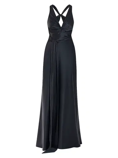 Zhivago Women's Halterneck A-Line Gown - Black - Size 14 | Thumbnail 1 Zhivago Women's Halterneck A-Line Gown - Black - Size 14 | Thumbnail 1