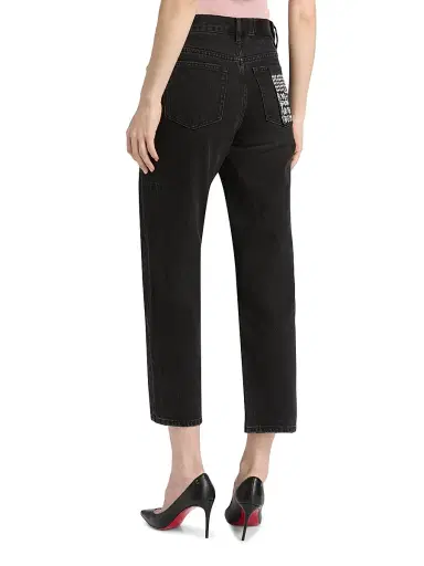 Ksubi Women's Future Memory Pinup Straight-Leg Jeans - Black - Size 29 | Thumbnail 5 Ksubi Women's Future Memory Pinup Straight-Leg Jeans - Black - Size 29 | Thumbnail 5