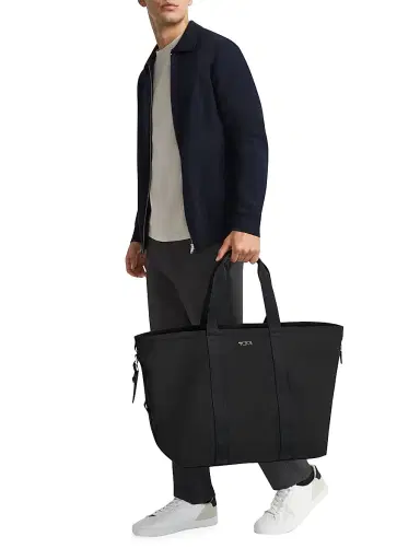 TUMI Men's Alpha Bravo Large Essential East-West Tote | Thumbnail 2