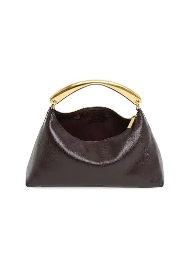 MANSUR GAVRIEL Women's Rhea Leather Top Handle Bag | Thumbnail 3 MANSUR GAVRIEL Women's Rhea Leather Top Handle Bag | Thumbnail 3
