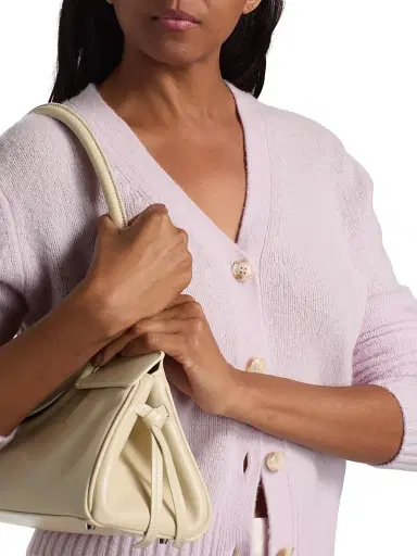 Lisa Yang Women's Marionette Cashmere-Silk Regular-Fit Cardigan - Dahlia | Thumbnail 6 Lisa Yang Women's Marionette Cashmere-Silk Regular-Fit Cardigan - Dahlia | Thumbnail 6