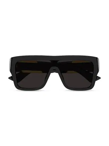 Bottega Veneta Women's Dash Ribbon 99MM Shield Sunglasses | Thumbnail 2 Bottega Veneta Women's Dash Ribbon 99MM Shield Sunglasses | Thumbnail 2