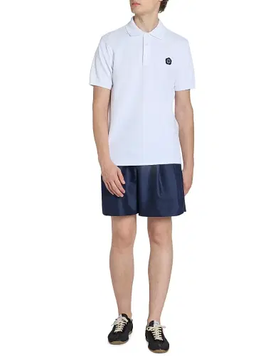KENZO Men's Boke Flower 2.0 Crest Polo Shirt - White - Size XXL | Thumbnail 2