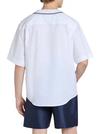 KENZO Men's Boke Flower 2.0 Cotton Baseball Shirt - White - Size XS | Thumbnail 5