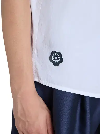 KENZO Men's Boke Flower 2.0 Cotton Baseball Shirt - White - Size XS | Thumbnail 6