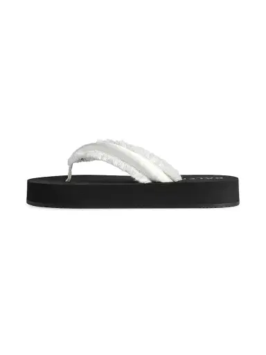 Balenciaga Women's Jet Lag Thong Sandals - Off White - Size 10 | Thumbnail 3 Balenciaga Women's Jet Lag Thong Sandals - Off White - Size 10 | Thumbnail 3