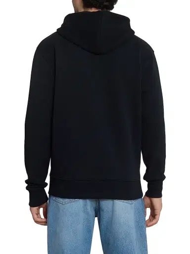AMI PARIS Men's Ami de Coeur Cotton Zip-Front Hoodie - Noir Blanc Creme - Size XXL | Thumbnail 5 AMI PARIS Men's Ami de Coeur Cotton Zip-Front Hoodie - Noir Blanc Creme - Size XXL | Thumbnail 5