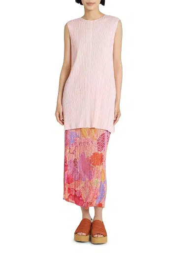 Pleats Please Issey Miyake Women's Monthly Colors: March Plissé Tunic Top | Thumbnail 2