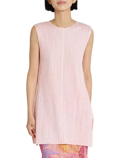 Pleats Please Issey Miyake Women's Monthly Colors: March Plissé Tunic Top | Thumbnail 3