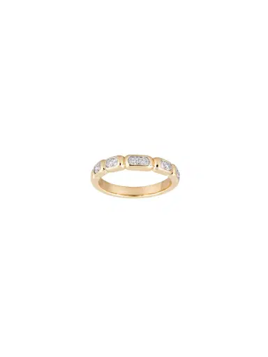 Wish Fine Jewelry 0.238ct Diamond 14K Gold Baguette Dainty Ring | Thumbnail 1 Wish Fine Jewelry 0.238ct Diamond 14K Gold Baguette Dainty Ring | Thumbnail 1