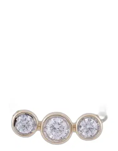 Wish Fine Jewelry 0.271ct Diamond 14K Gold Three Stone Chain Necklace | Thumbnail 1 Wish Fine Jewelry 0.271ct Diamond 14K Gold Three Stone Chain Necklace | Thumbnail 1