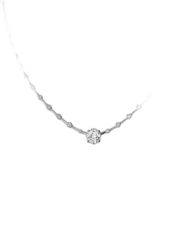 Wish Fine Jewelry 2.03ct Diamond 18K Gold Solitaire Necklace | Thumbnail 1 Wish Fine Jewelry 2.03ct Diamond 18K Gold Solitaire Necklace | Thumbnail 1