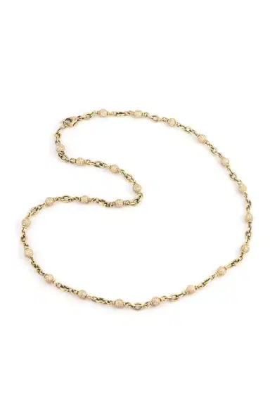 Sylva & Cie Diamond Beaded Necklace | Thumbnail 1