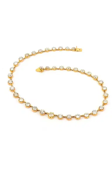 Sylva & Cie Old European Diamond Riviera Necklace | Thumbnail 1