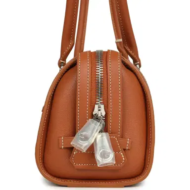 goyard Goyard Goyardine Canvas Bonbonnière Bag Black and Brown Chevroches Calfskin Palladium Hardware | Thumbnail 6