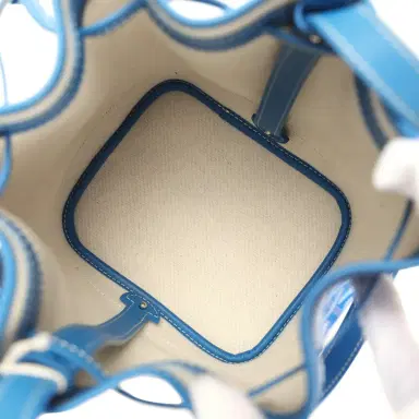 goyard Goyard Goyardine Canvas Sky Blue Petit Flot Bucket Bag PM Palladium Hardware | Thumbnail 8 goyard Goyard Goyardine Canvas Sky Blue Petit Flot Bucket Bag PM Palladium Hardware | Thumbnail 8