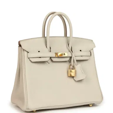 HERMÈS Hermes Birkin 25 Beton Togo Gold Hardware | Thumbnail 2