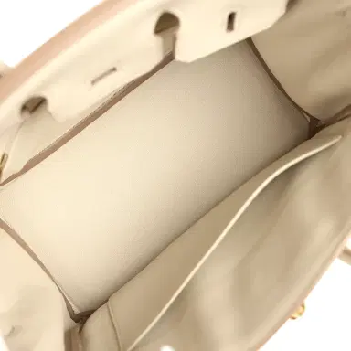 HERMÈS Hermes Birkin 25 Beton Togo Gold Hardware | Thumbnail 8
