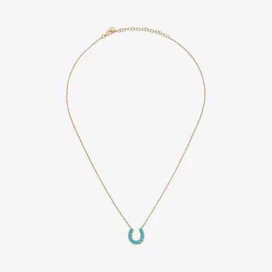 Stephanie Gottlieb Dakota Horseshoe Necklace | Thumbnail 2