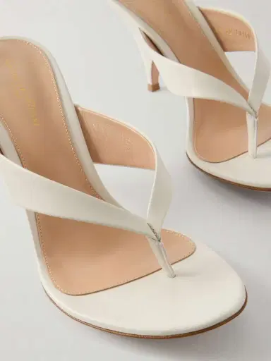 Gianvito Rossi Sofia 70 Leather Thong Sandals | Thumbnail 5