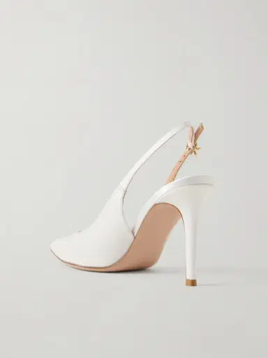 Gianvito Rossi Ribbon 85 Satin Slingback Pumps | Thumbnail 3 Gianvito Rossi Ribbon 85 Satin Slingback Pumps | Thumbnail 3
