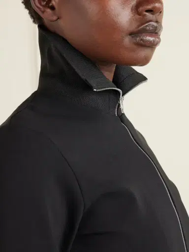 Jil Sander Cropped Crepe Jacket | Thumbnail 4