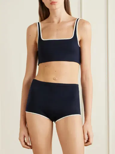 Auralee Wool-blend Jersey Bikini | Thumbnail 3 Auralee Wool-blend Jersey Bikini | Thumbnail 3