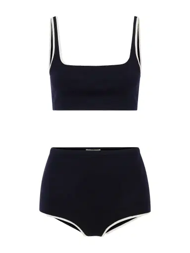 Auralee Wool-blend Jersey Bikini | Thumbnail 1 Auralee Wool-blend Jersey Bikini | Thumbnail 1
