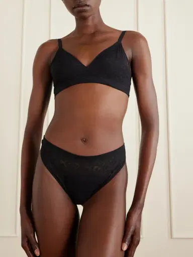 Spanx Stretch Lace Triangle Bralette | Thumbnail 2