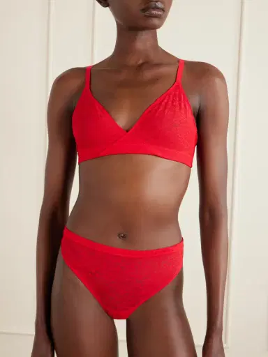 Spanx Stretch Lace Triangle Bralette | Thumbnail 5