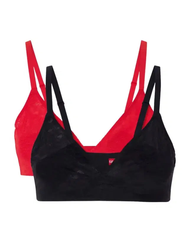 Stretch Lace Triangle Bralette